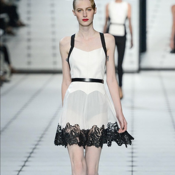 Jason Wu Dresses & Skirts - Runway Jason Wu leather bustier silk skirt dress 4